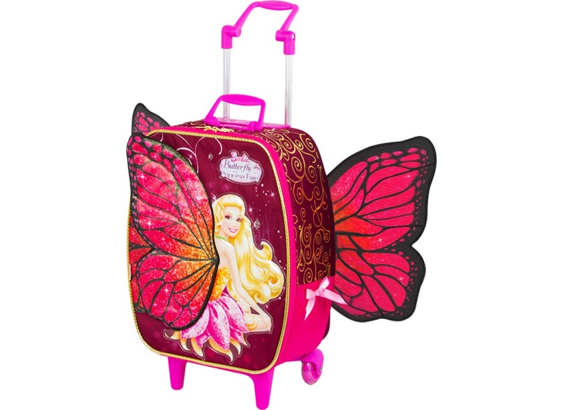 Mochila Escolar Barbie Butterfly - Sestini