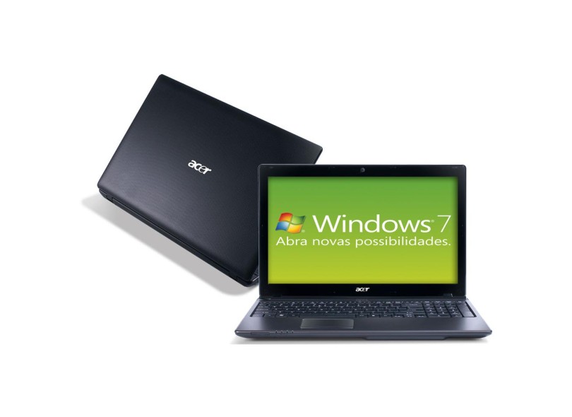 Notebook Acer AS5750-6415 Intel Core i5 2430M 6GB HD 500GB Windows 7 Home Basic
