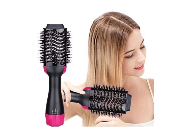 Escova Secadora Profissional Preto Rosa Presente Mulheres - Zonne