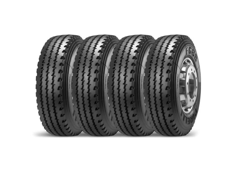 Kit 4 Pneu Pirelli Aro 22,5 295/80r22.5 152/148l Tl Fg88