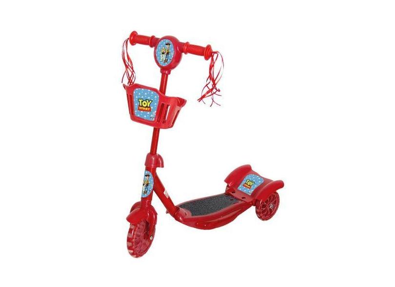 Patinete Infantil Masculino Toy Story Vermelho Com Som Luz - Toys 2U