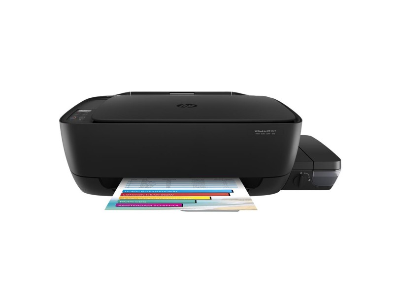 Multifuncional HP Deskjet GT5822 Tanque de Tinta Colorida Sem Fio