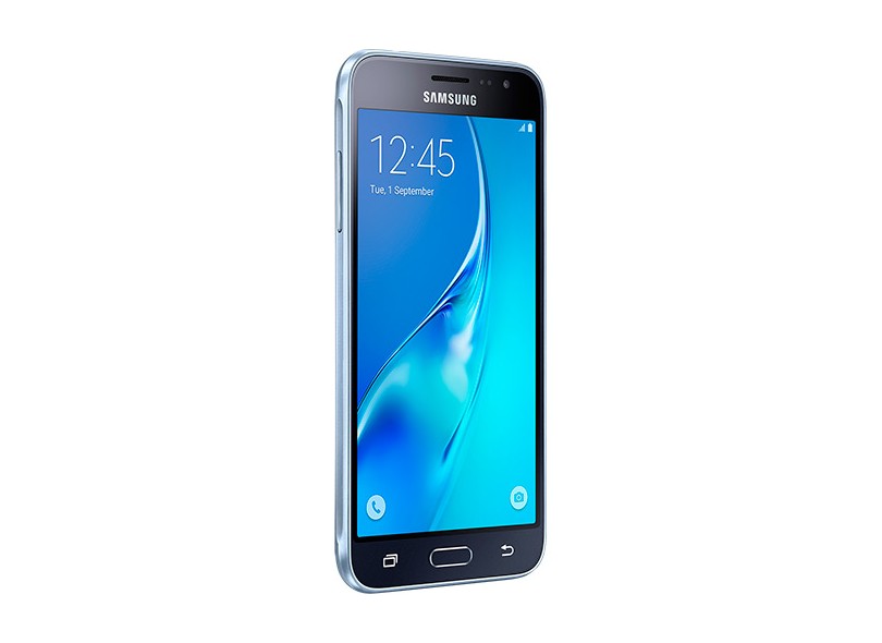Smartphone Samsung Galaxy J3 J320M 8,0 MP 2 Chips 8GB Android 5.1 (Lollipop) 3G 4G Wi-Fi