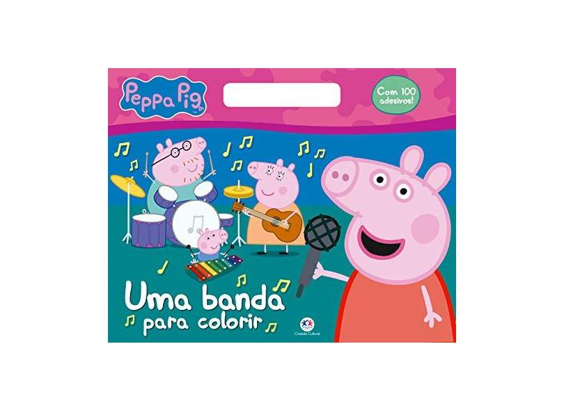 Peppa Pig: uma Banda Para Colorir - Ciranda Cultural - 9788538083948