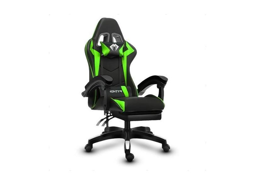 Cadeira Gamer Ergonômica Escritório Python Fly X12 Pro Verde