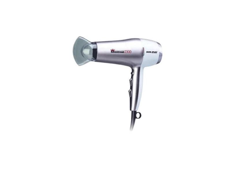 Secador De Cabelo Profissional Soling Montreal Rose 1800W 110V - Lizze