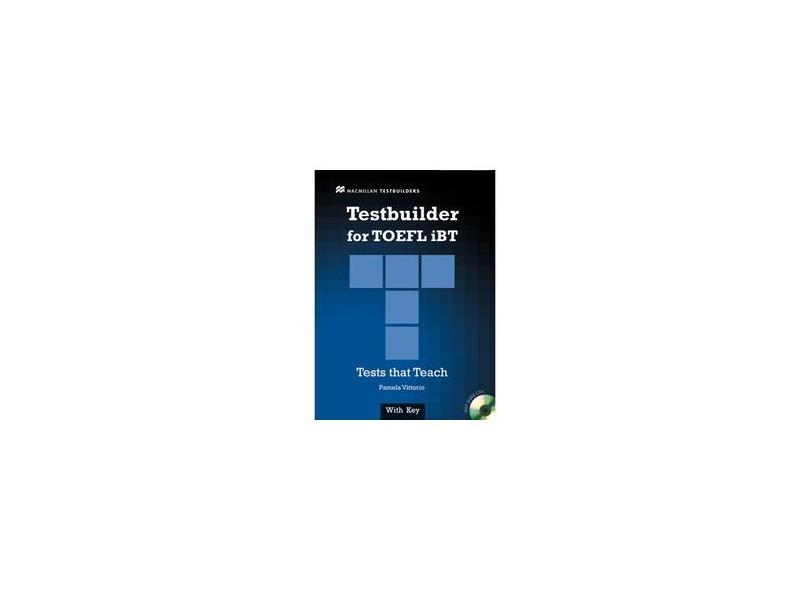 Testbuilder For Toefl Ibt - With Key - Exams - Book + Audio CD - Vittorio, Pamela; Vittorio, Pamela - 9780230409712