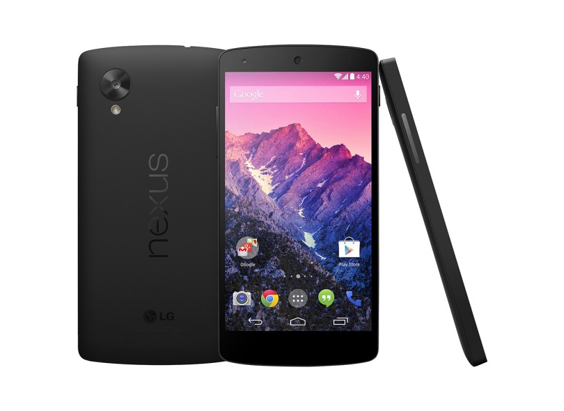 Smartphone LG Google Nexus 5 Câmera 8,0 MP Desbloqueado 16 GB Android 4.4 (Kit Kat) Wi-Fi 4G 3G