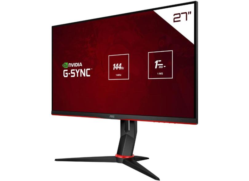 Monitor LED 27  Antirreflexo Gamemax QHD GMX27F144Q com o Melhor Preço é  no Zoom