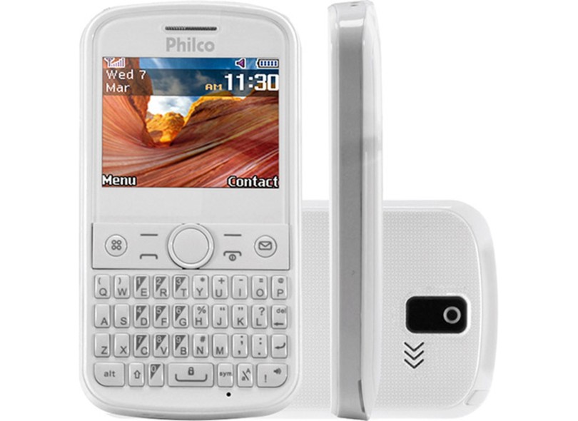 Celular Philco 230 Câmera 1,3 MP 4 Chips Wi-Fi
