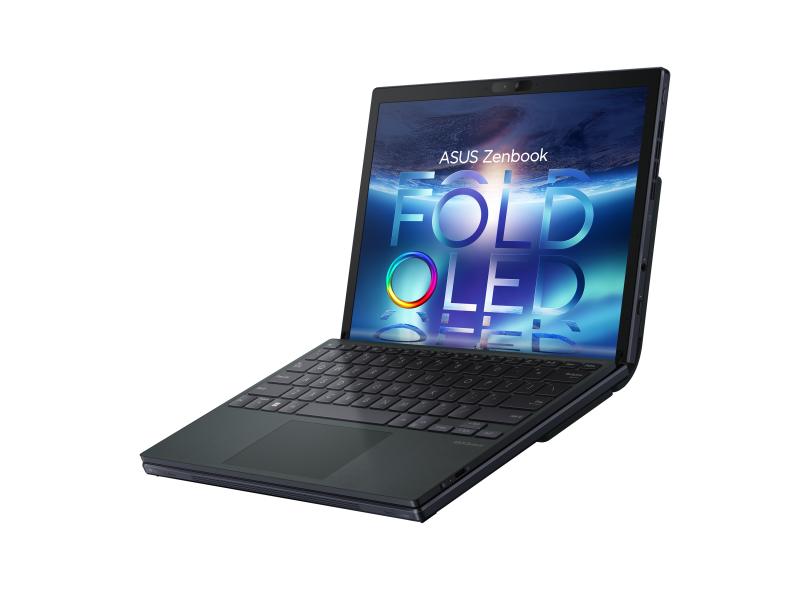 Notebook 2 em 1 Asus Zenbook 17 Fold OLED Intel Core i7 1250U 12ª Geração 16GB de RAM SSD 1 TB 17,3" QHD Touchscreen Windows 11 UX9702AA-MD026W