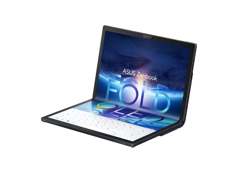 Notebook 2 em 1 Asus Zenbook 17 Fold OLED Intel Core i7 1250U 12ª Geração 16GB de RAM SSD 1 TB 17,3" QHD Touchscreen Windows 11 UX9702AA-MD026W