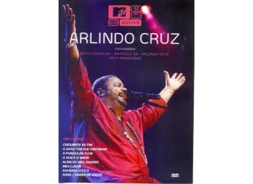 Dvd Arlindo Cruz - MTV Ao Vivo Com O Melhor Preço é No Zoom