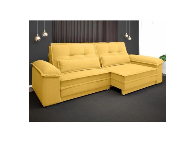 Sofá Retrátil Luxor 210cm Net Sofás