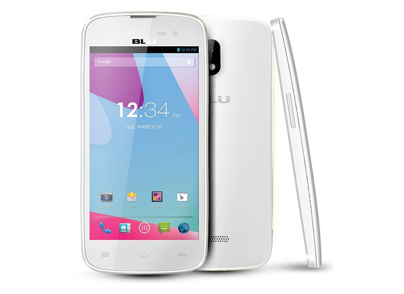 Smartphone Blu Neo 4.5 S330L 2 Chips 4GB Android 4.2 (Jelly Bean Plus) 3G Wi-Fi