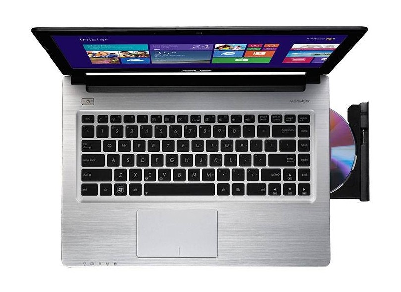 Notebook Asus Intel Core i7 3537U 8 GB de RAM HD 1 TB SSD 24 GB LED 14 " Geforce GT 740M Windows 8 S46CB