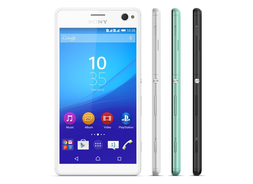 Smartphone Sony peria C4 Dual E5343 2 Chips 16GB Android 5.0 (Lollipop) 3G 4G Wi-Fi
