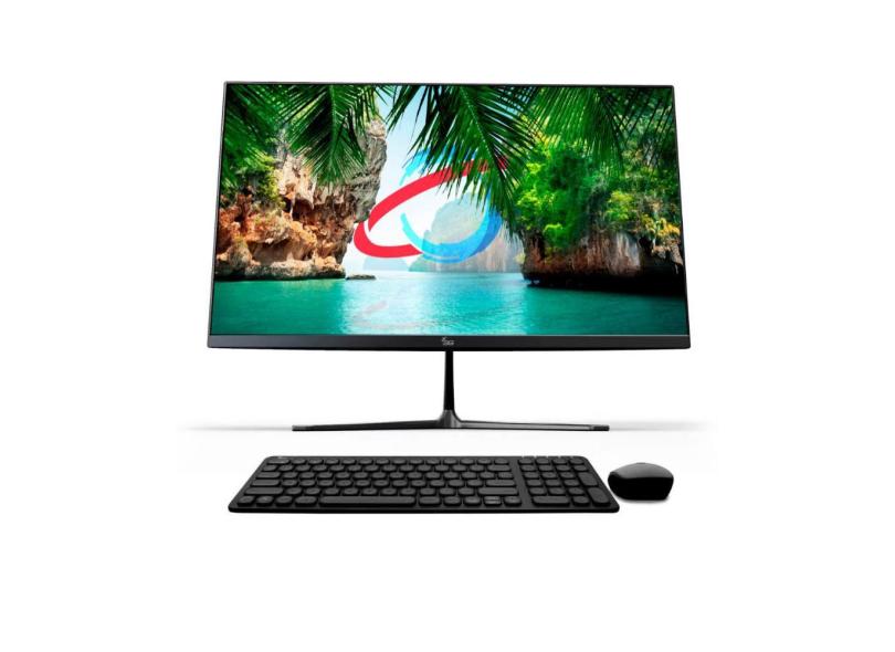 Computador All in One 3Green Black - Tela 21.5 Full hd, Intel i7, 8GB, ssd 480GB, Windows 10