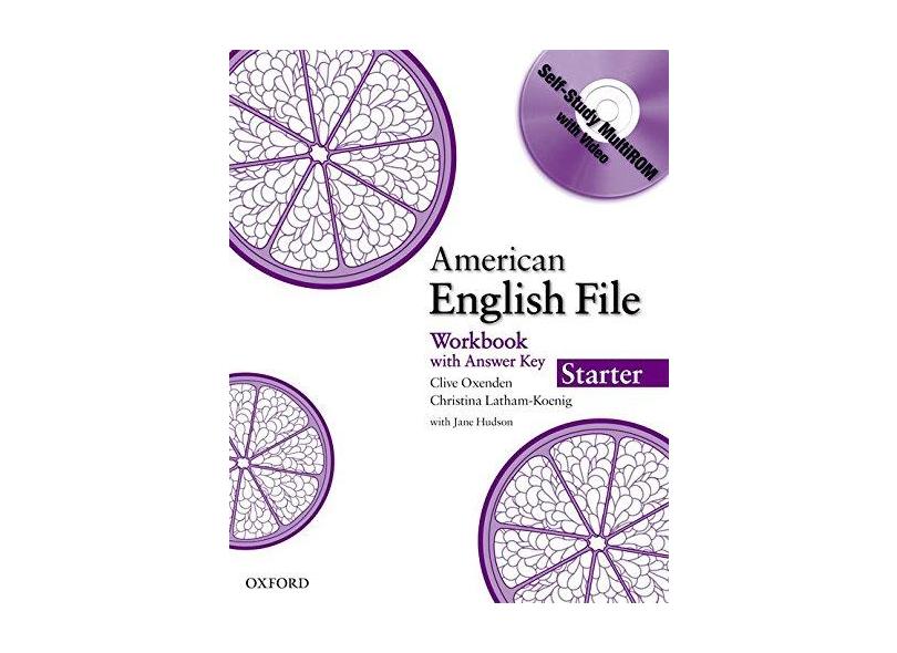 American English File Starter Wb W CD Rom - Oxenden, Clive; Oxenden, Clive; Christina Latham Koenig; Christina Latham Koenig - 9780194774024