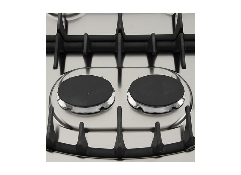 Cooktop Ariston 6 Bocas Acabamento Inox PH 960MST
