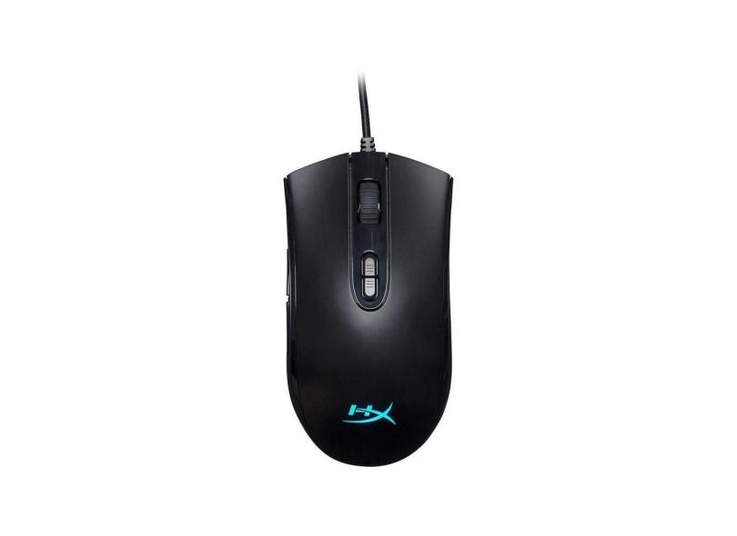 Mouse Gamer HyperX Óptico 6200DPI 7 Botões - Pulsefire Core