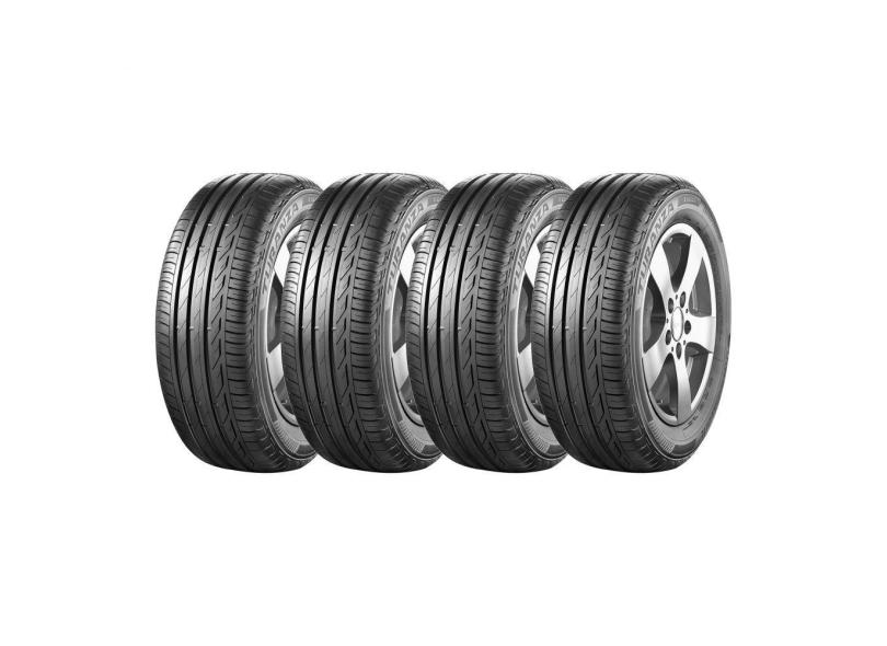 Kit 4 Pneus Bridgestone Aro 17 205/55R17 Turanza T001 Run Flat 91W