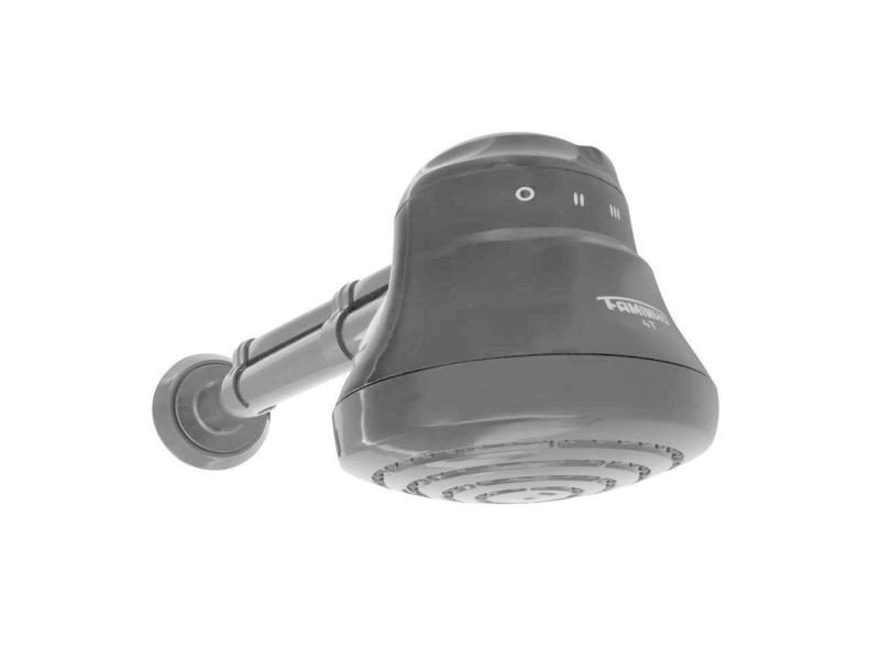 Ducha Eletrica 4T Faminho Black Com Cano 6800w X 220v - Fame