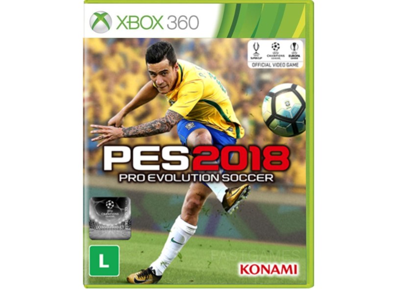 Jogo Pro Evolution Soccer 2018 Xbox 360 Konami