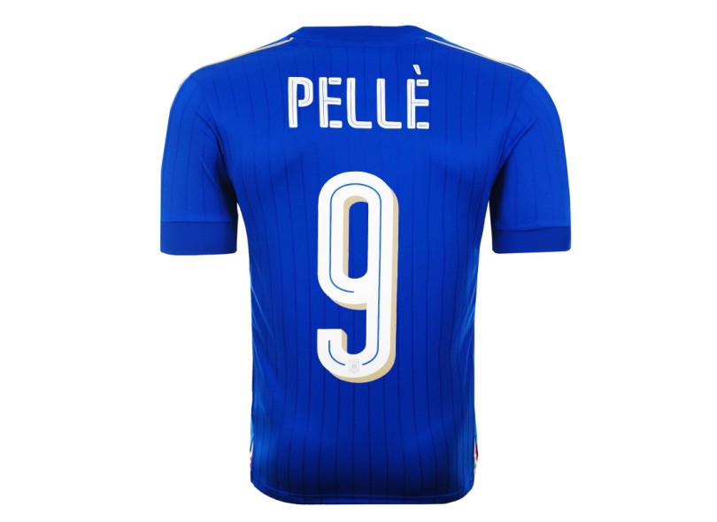 Camisa Torcedor Itália I 2016 com Número Puma