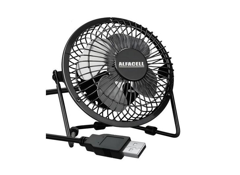 Mini Ventilador de Mesa com Entrada USB Pequeno Silencioso Mesa Notebo