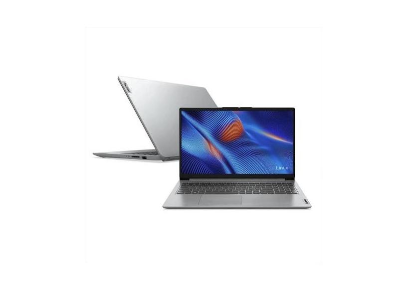 Notebook Lenovo Ideapad INTEL Core I3 Linux 4GB 128GB SSD 15,6 - CONLE