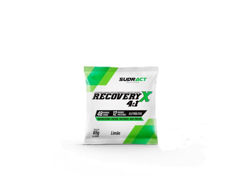 RECOVERY X 4:1 - 1 SACHê DE 65G LIMãO - SUDRACT NUTRITION 