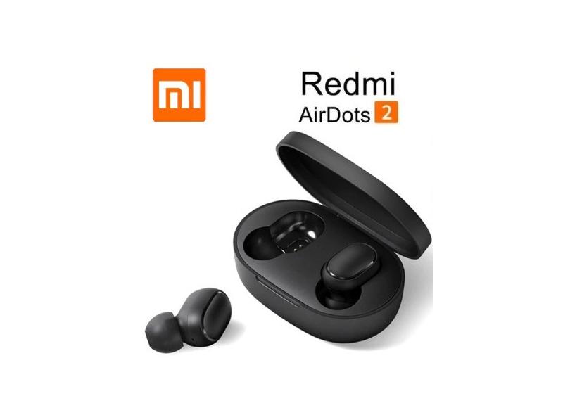 Fone de Ouvido Bluetooth com Microfone sem Fio Xiaomi Redmi AirDots 2