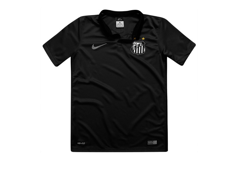 Camisa Torcedor Santos III 2015/16 Infantil sem Número Nike