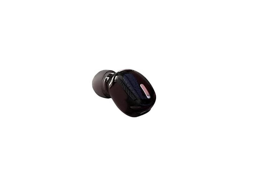 Fone de ouvido sem fio de ouvido único X9 BT fone de ouvido intra-auricular Mini fone de ouvido invisível Fone de ouvido comercial com microfone / 4 horas de reprodução