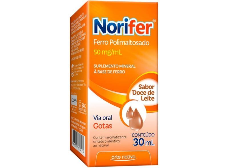 Norifer Gotas 30ml Doce De Leite Arte Nativa com o Melhor Preço é no Zoom