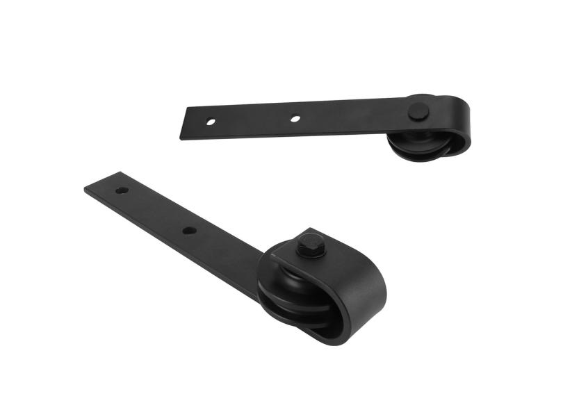 Roldana deslizante da porta do celeiro Hardware Suporte de rack Roda ...