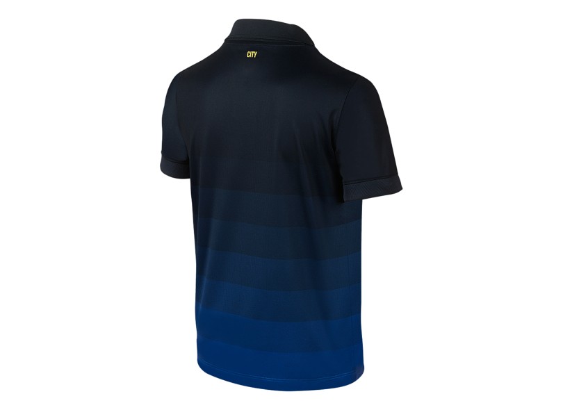 Camisa Torcedor Manchester City II 2014/15 Infantil sem Número Nike