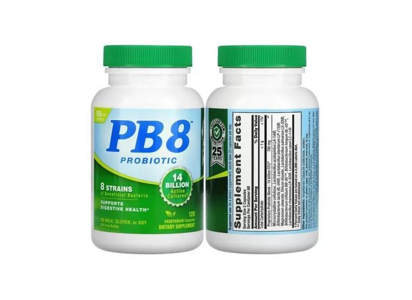 Probiotico Pb8 Carboidratos 120 Caps Nutrition Now Importado - Nutriti ...