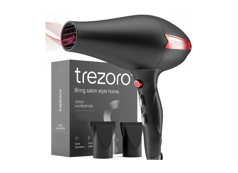 Secador De Cabelo Profissional Trezoro 2200W Com Tecnologia Iônica