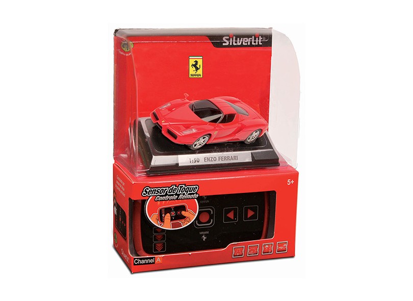 Carrinho de Controle Remoto DTC Ferrari Enzo Silverlit 1:50