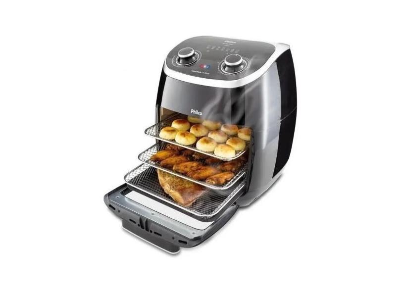 Fritadeira Air Fry Oven Philco Fritadeira E Forno 11 Litros Preta