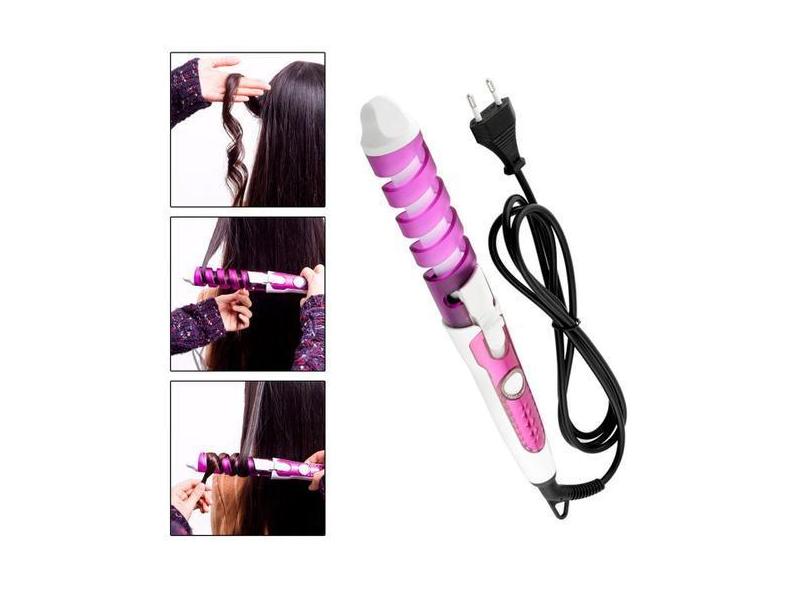 Cacheador Espiral Pro Extreme Modelagem Profissional De Cachos - Guiro