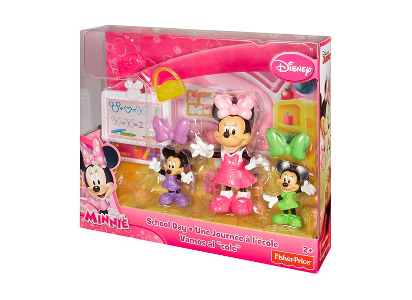 Boneca Disney Minnie Hora da Escolinha Mattel