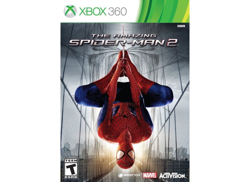 Jogo The Amazing Spider-man para Xbox 360.