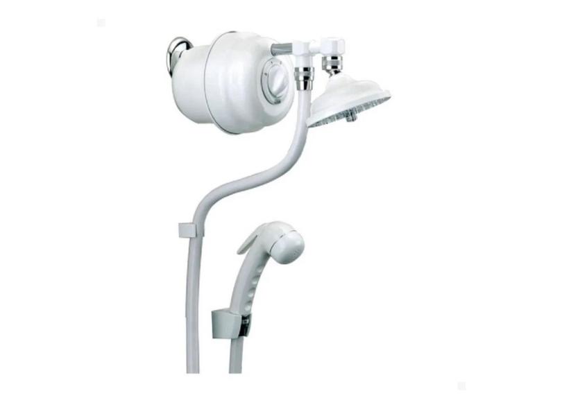 Ducha Classica Branca c/ Desviador Cardal 7800w/220v
