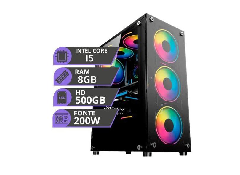 Pc Computador Gamer Processador Intel Core I5 3.10GHz Memória 8gb HD 5