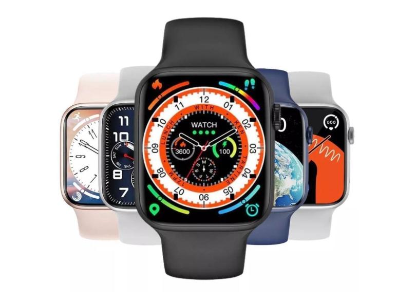 Relógio Digital Smartwatch Watch 8 Pro Tamanho 45mm Unissex-Unissex