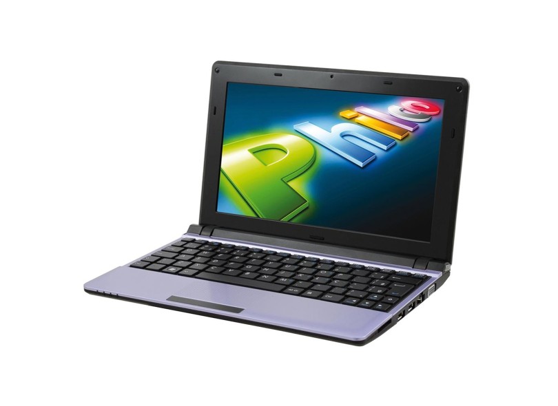 Netbook Philco Intel Atom D2500 2 GB 320 GB LED 10,1" Linux 10C-L123LM