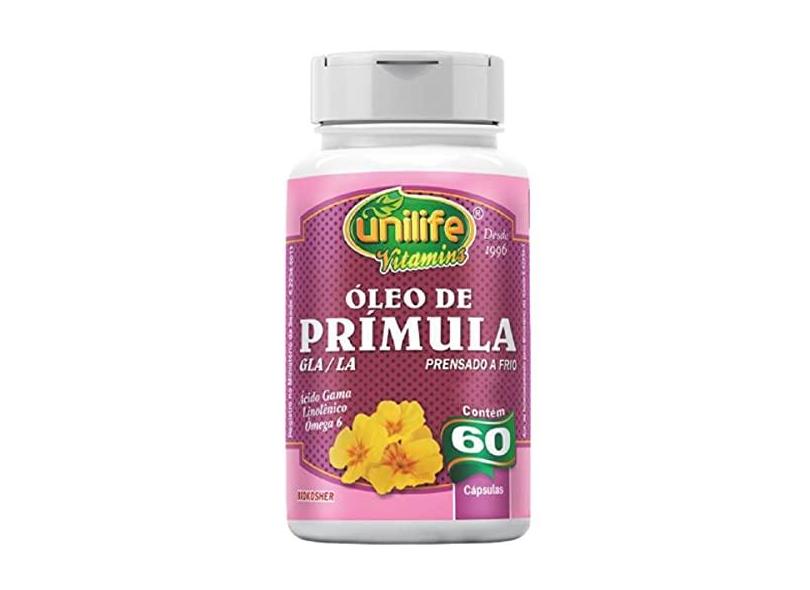 Óleo De Prímula Unilife 60 Cápsulas De 500mg
